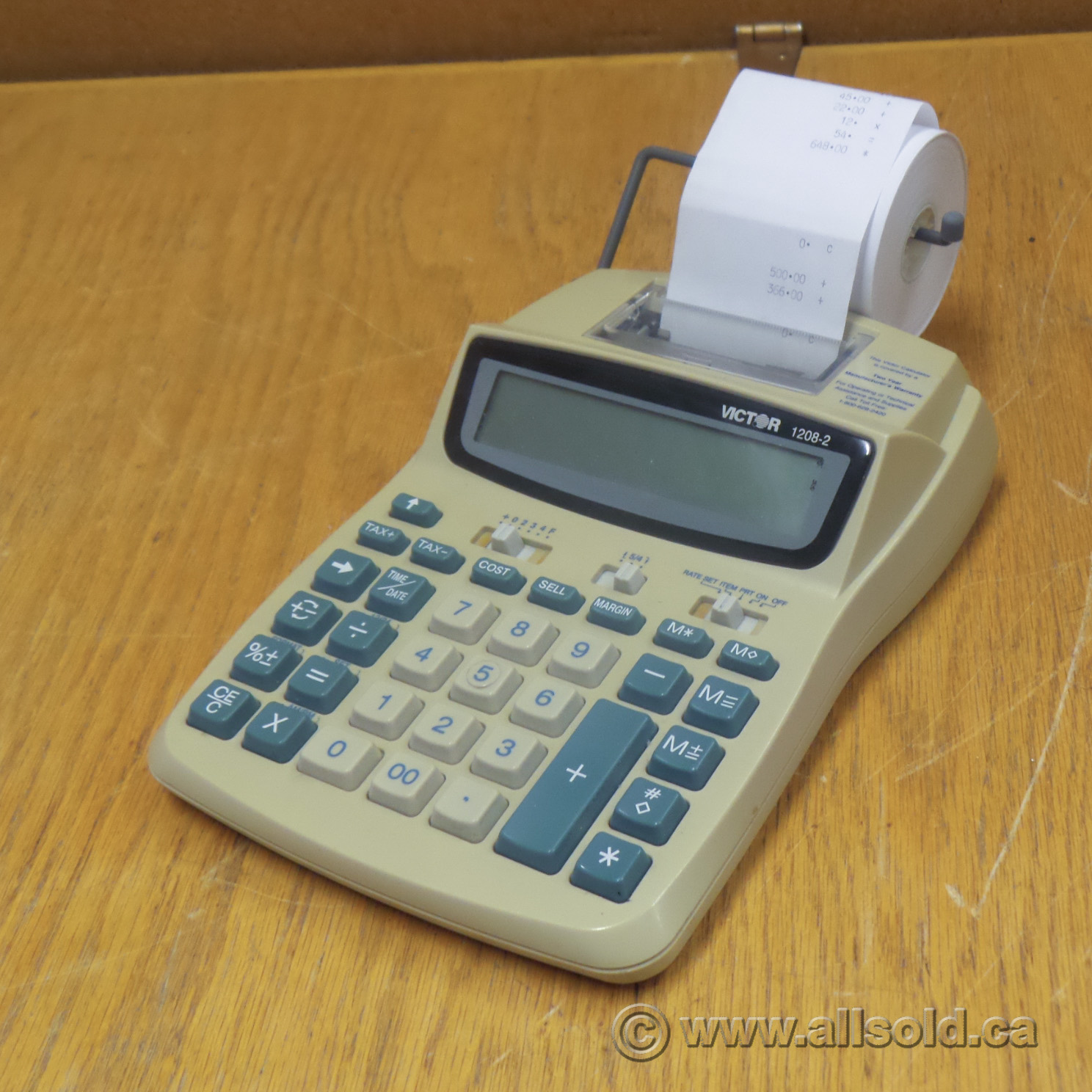 victor 1208 2 adding machine